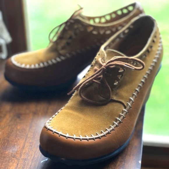 John Fluevog Hopefuls Cheerful W8.5 (fit 1/2 size small) - Picture 1 of 9
